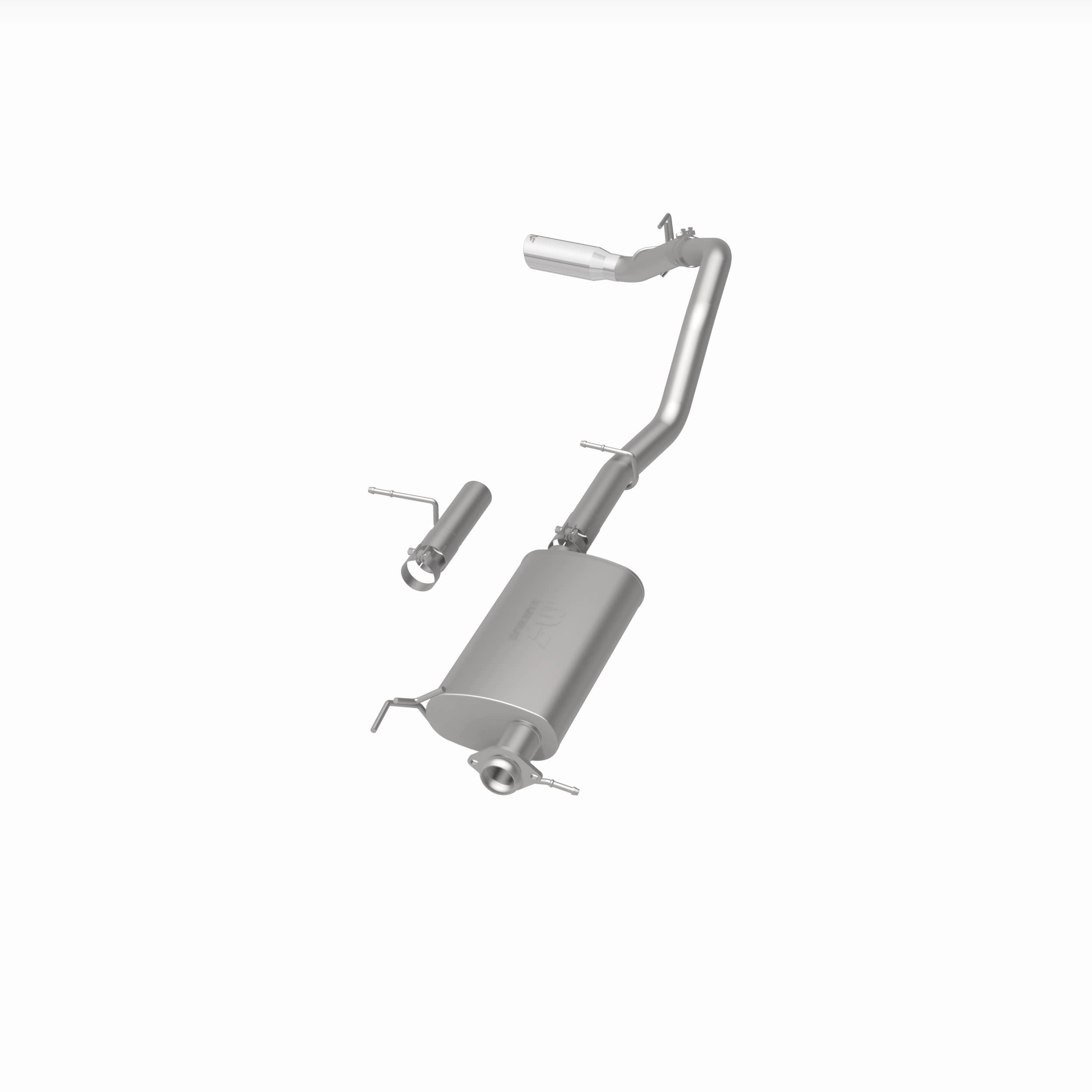MagnaFlow Exhaust Products 19424 - Street Series Polished Cat-Back System 2