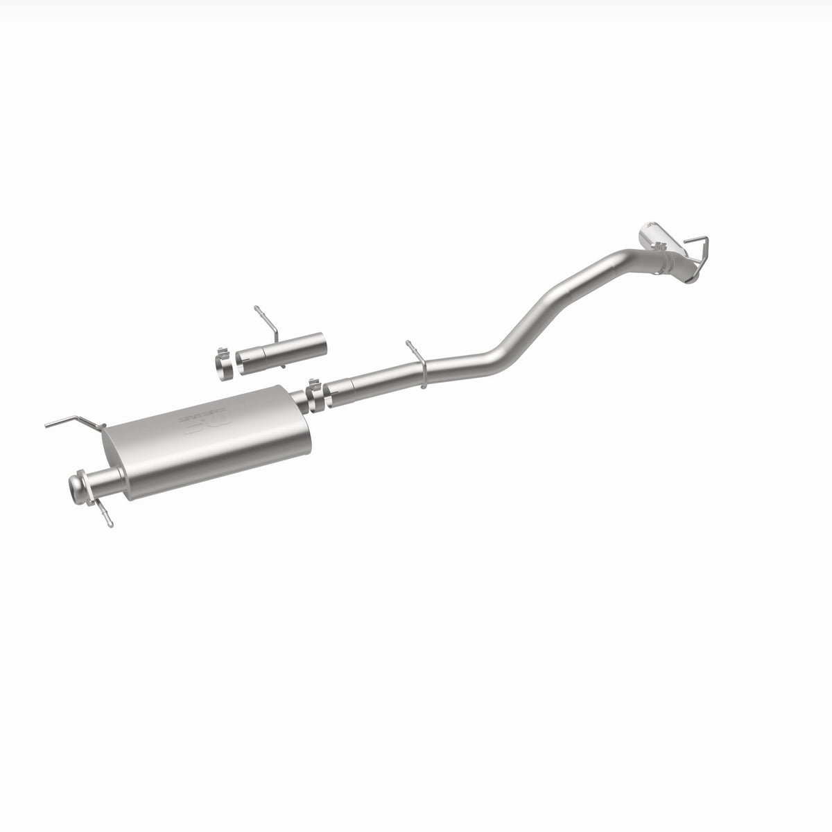 MagnaFlow Exhaust Products 19424 - Street Series Polished Cat-Back System 4