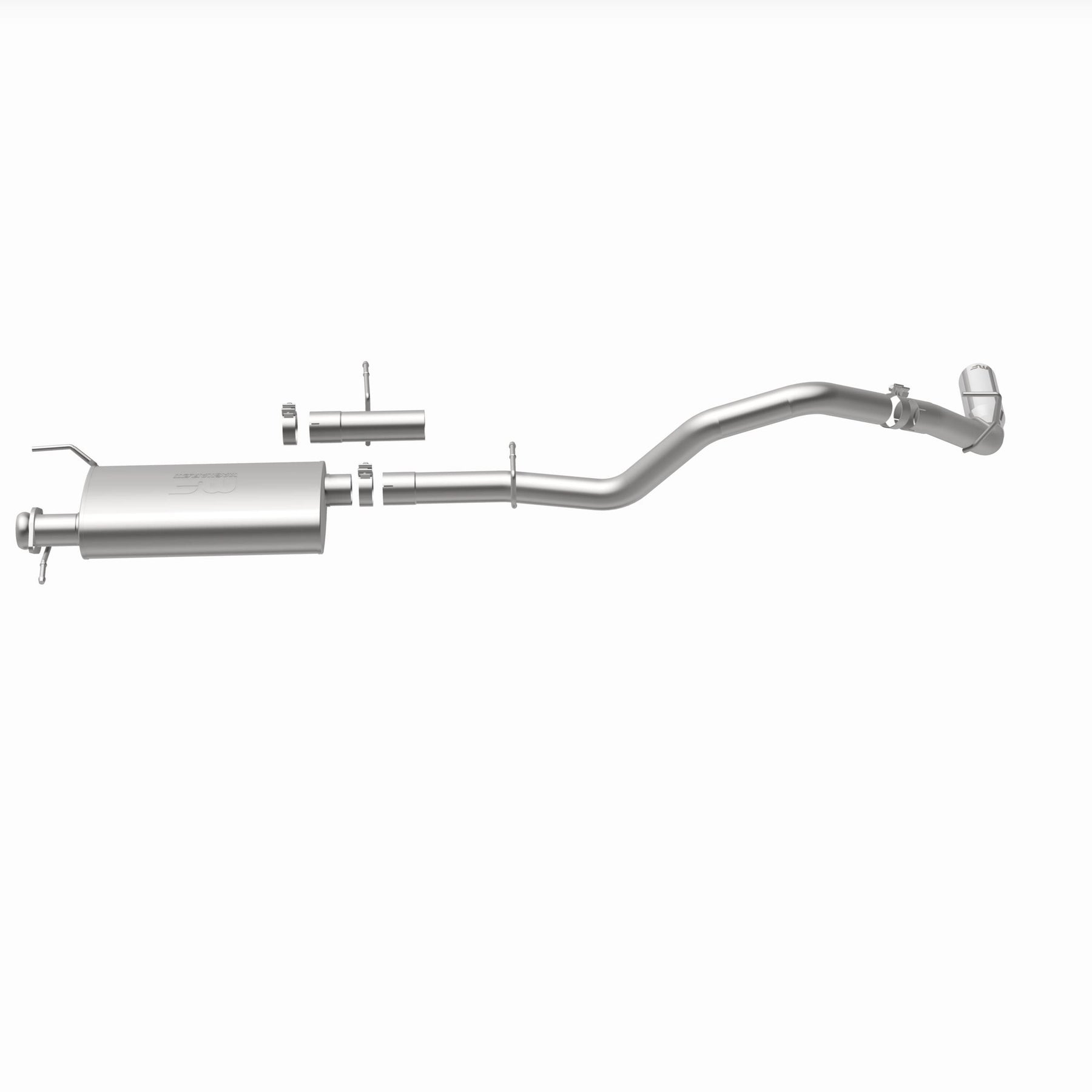 MagnaFlow Exhaust Products 19424 - Street Series Polished Cat-Back System 5