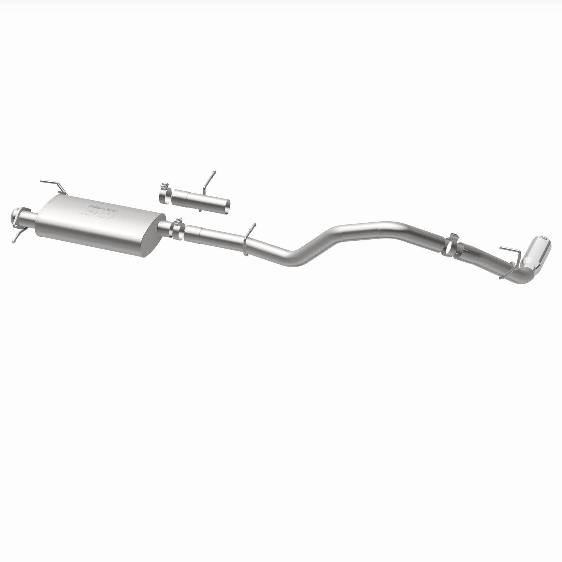 MagnaFlow Exhaust Products 19424 - Street Series Polished Cat-Back System