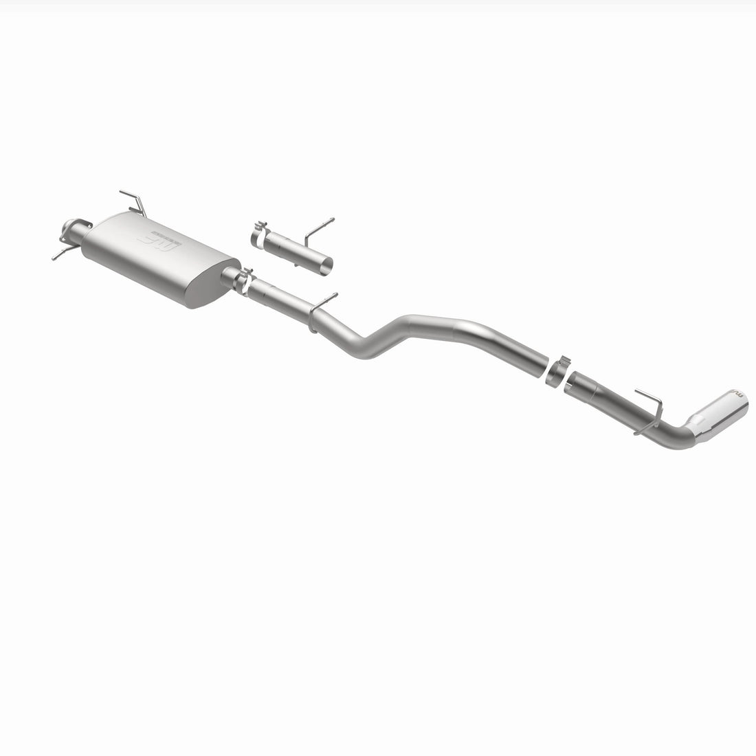 MagnaFlow Exhaust Products 19424 - Street Series Polished Cat-Back System