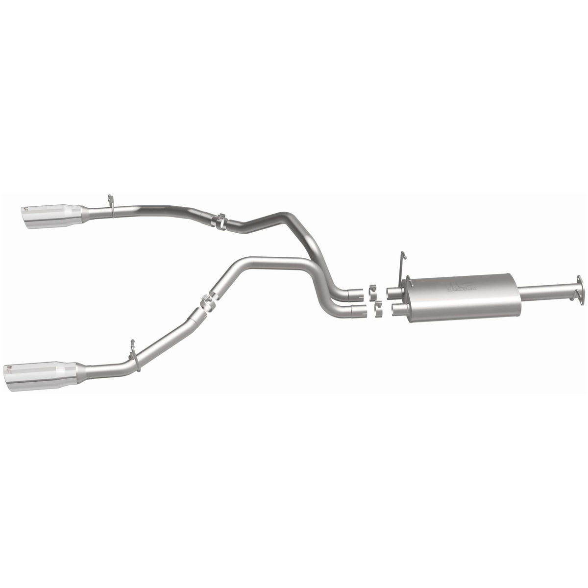 MagnaFlow Exhaust Products Exhaust MagnaFlow Exhaust Products 19429 - Street Series Polished Cat-Back System