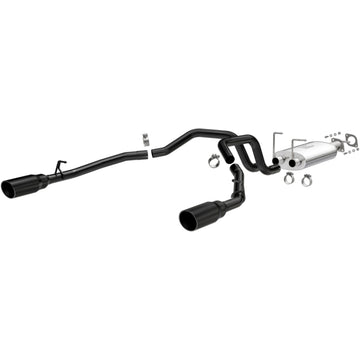 MagnaFlow Exhaust Products 19430 - Street Series Black Coated Cat-Back System 1