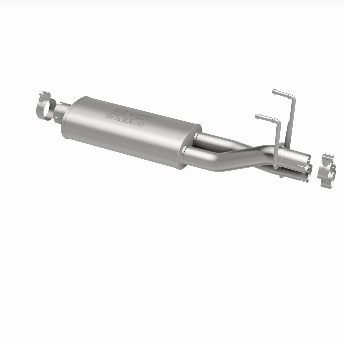 MagnaFlow Exhaust Products 19439 - Direct-Fit Muffler Replacement Kit With Muffler 2