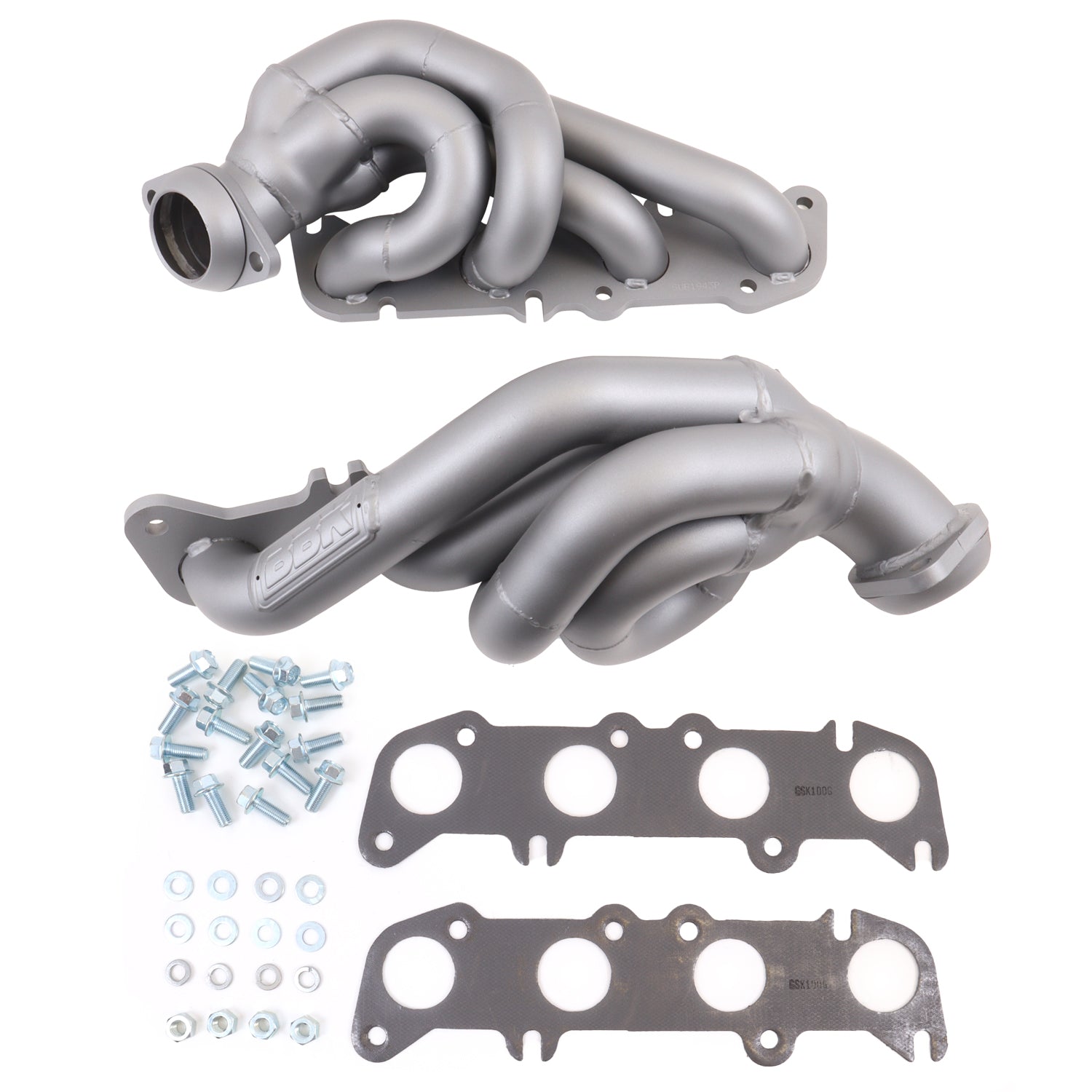 BBK Performance Parts 1943 - 2011-2014 FORD F150 5.0 TRUCK 1-3/4 SHORTY EXHAUST HEADERS (TITANIUM CERAMIC) 2