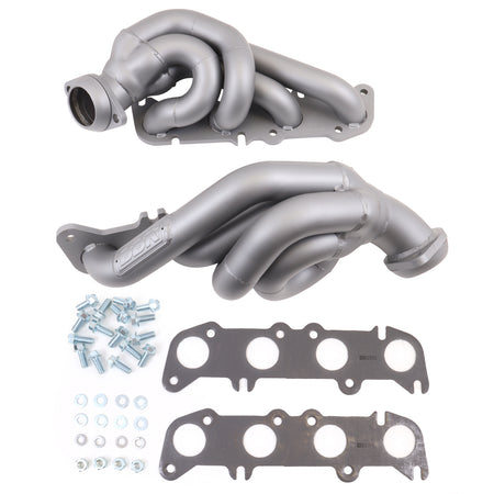 BBK Performance Parts 1943 - 2011-2014 FORD F150 5.0 TRUCK 1-3/4 SHORTY EXHAUST HEADERS (TITANIUM CERAMIC) 2