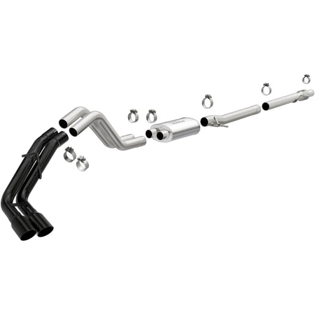 MagnaFlow Exhaust Products 19454 - Street Series Black Coated Cat-Back System 1