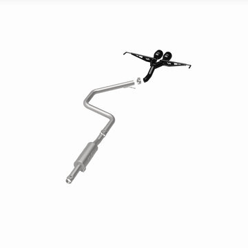 MagnaFlow Exhaust Products 19455 - Competition Series Stainless 2.5 in Cat-Back 1
