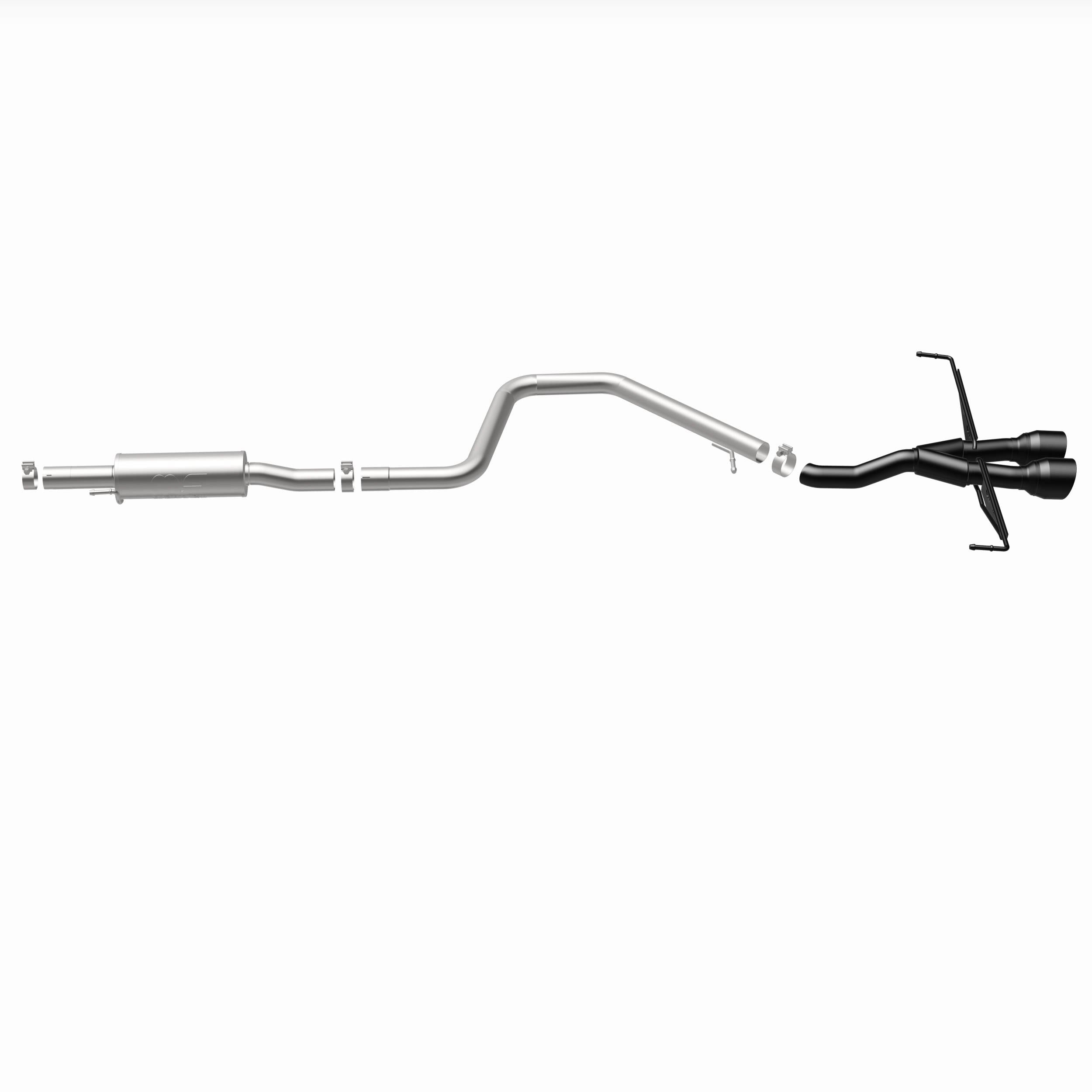 MagnaFlow Exhaust Products 19455 - Competition Series Stainless 2.5 in Cat-Back 4