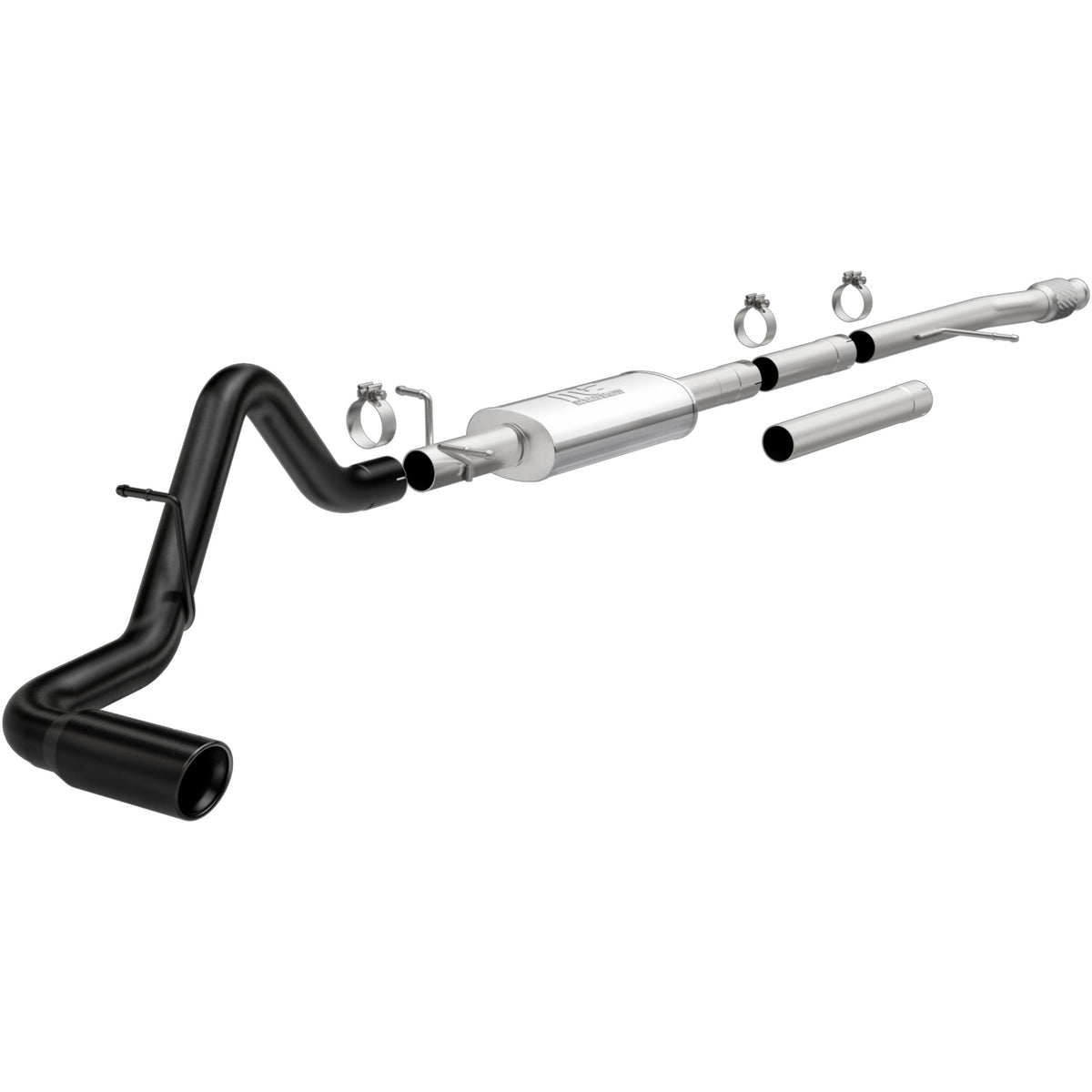MagnaFlow Exhaust Products 19470 - Street Series Black Coated Cat-Back System 2