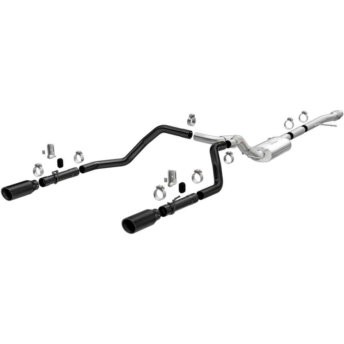 MagnaFlow Exhaust Products 19472 - Street Series Black Coated Cat-Back System 1