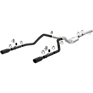 MagnaFlow Exhaust Products 19472 - Street Series Black Coated Cat-Back System 1