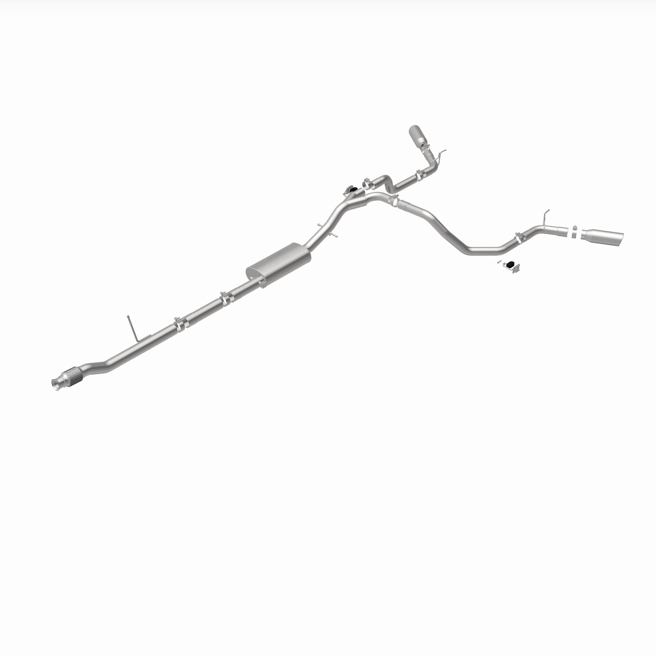MagnaFlow Exhaust Products 19473 - Street Series Polished Cat-Back System 1