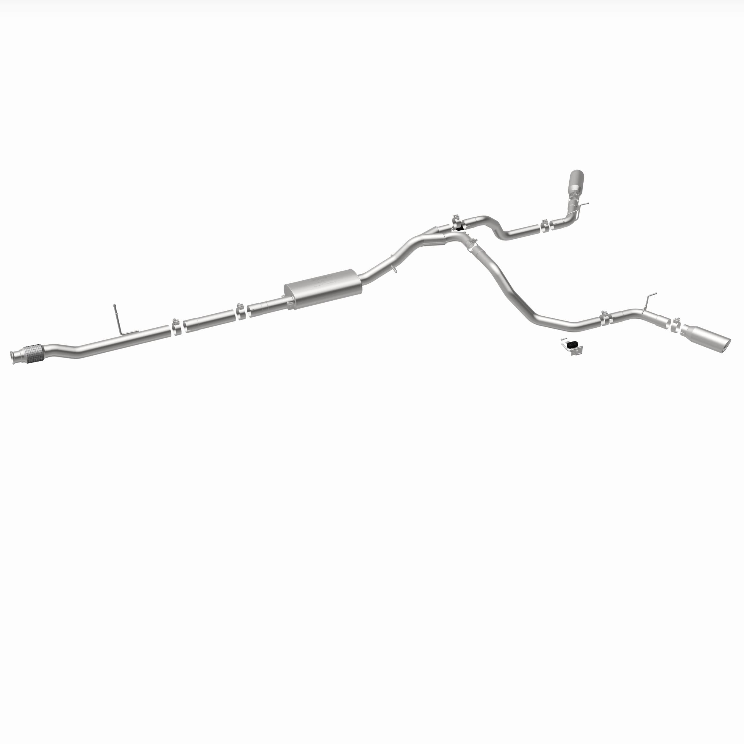 MagnaFlow Exhaust Products 19473 - Street Series Polished Cat-Back System 2