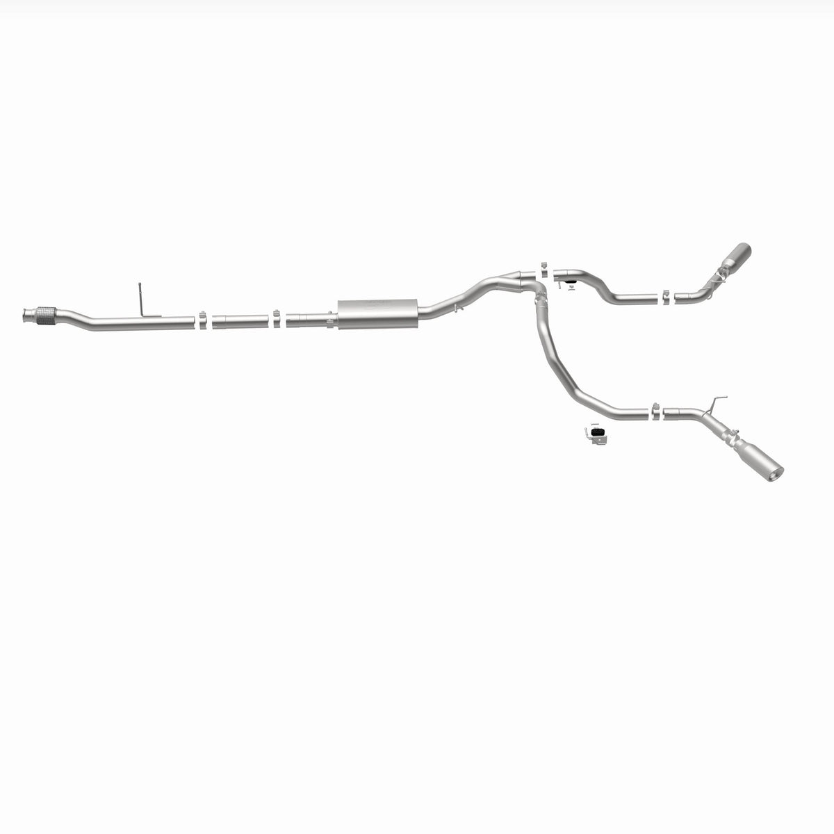 MagnaFlow Exhaust Products 19473 - Street Series Polished Cat-Back System 3