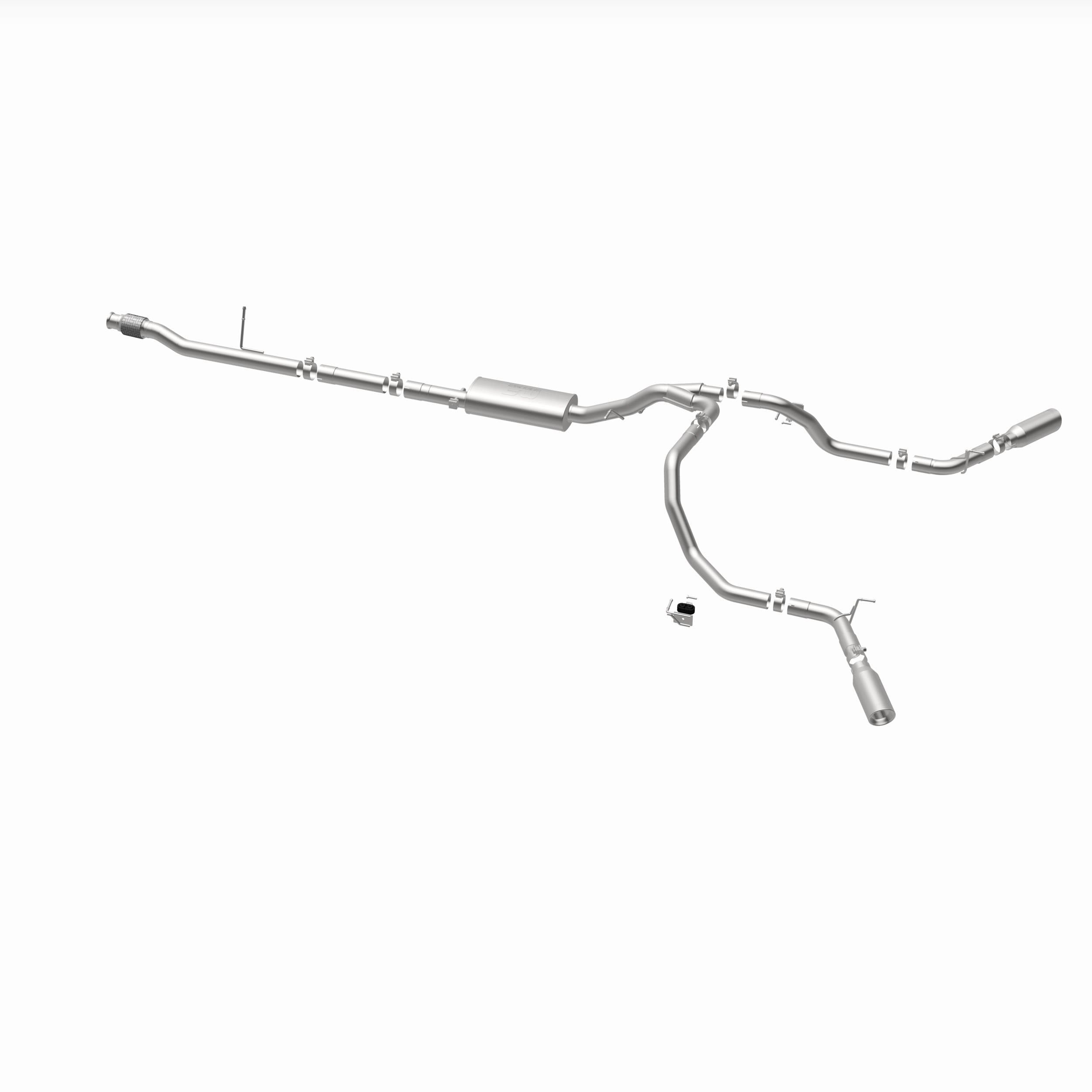 MagnaFlow Exhaust Products 19473 - Street Series Polished Cat-Back System 4