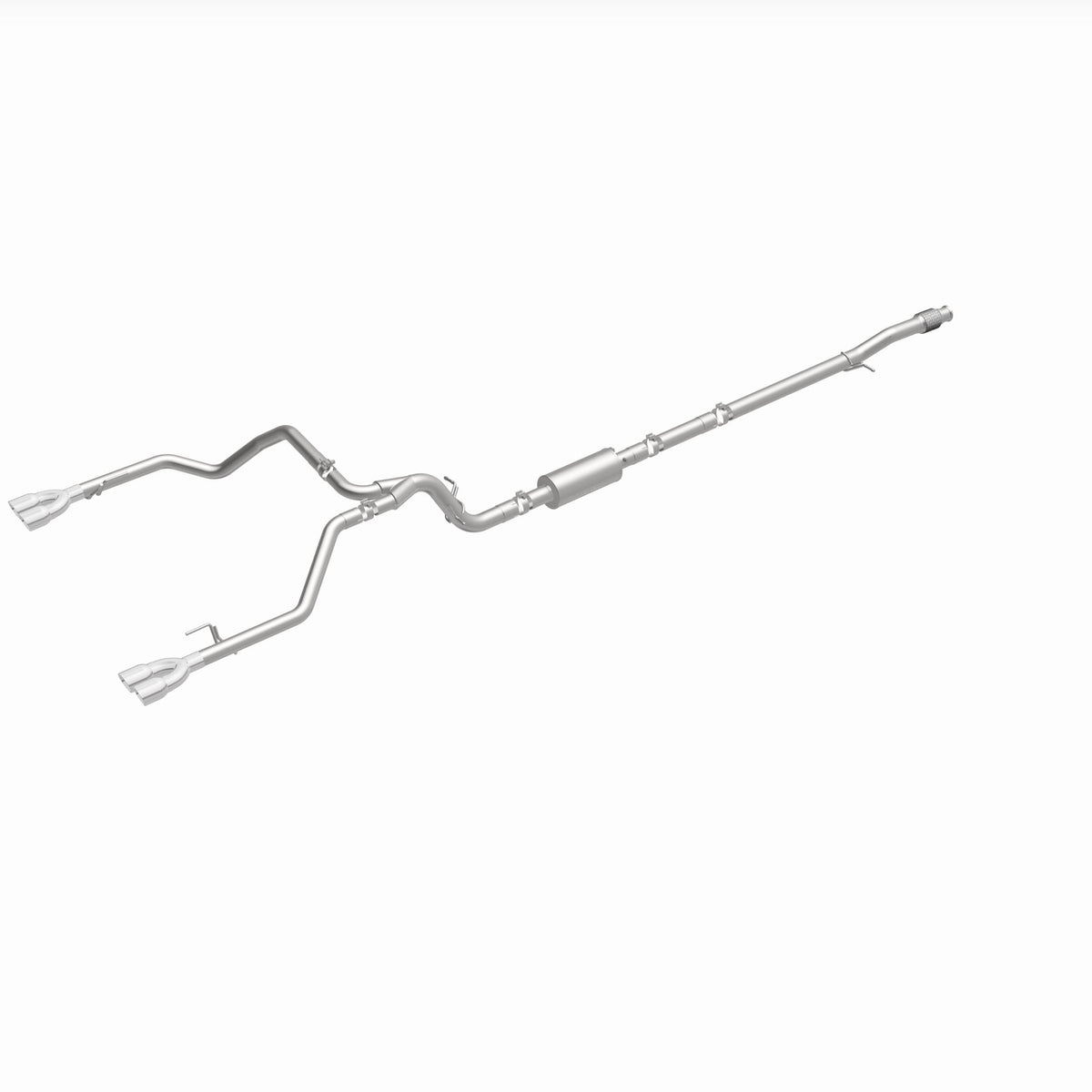 MagnaFlow Exhaust Products 19477 - Street Series Polished Cat-Back System 4
