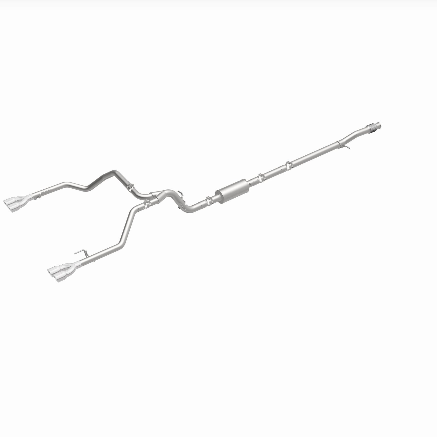MagnaFlow Exhaust Products 19477 - Street Series Polished Cat-Back System 4