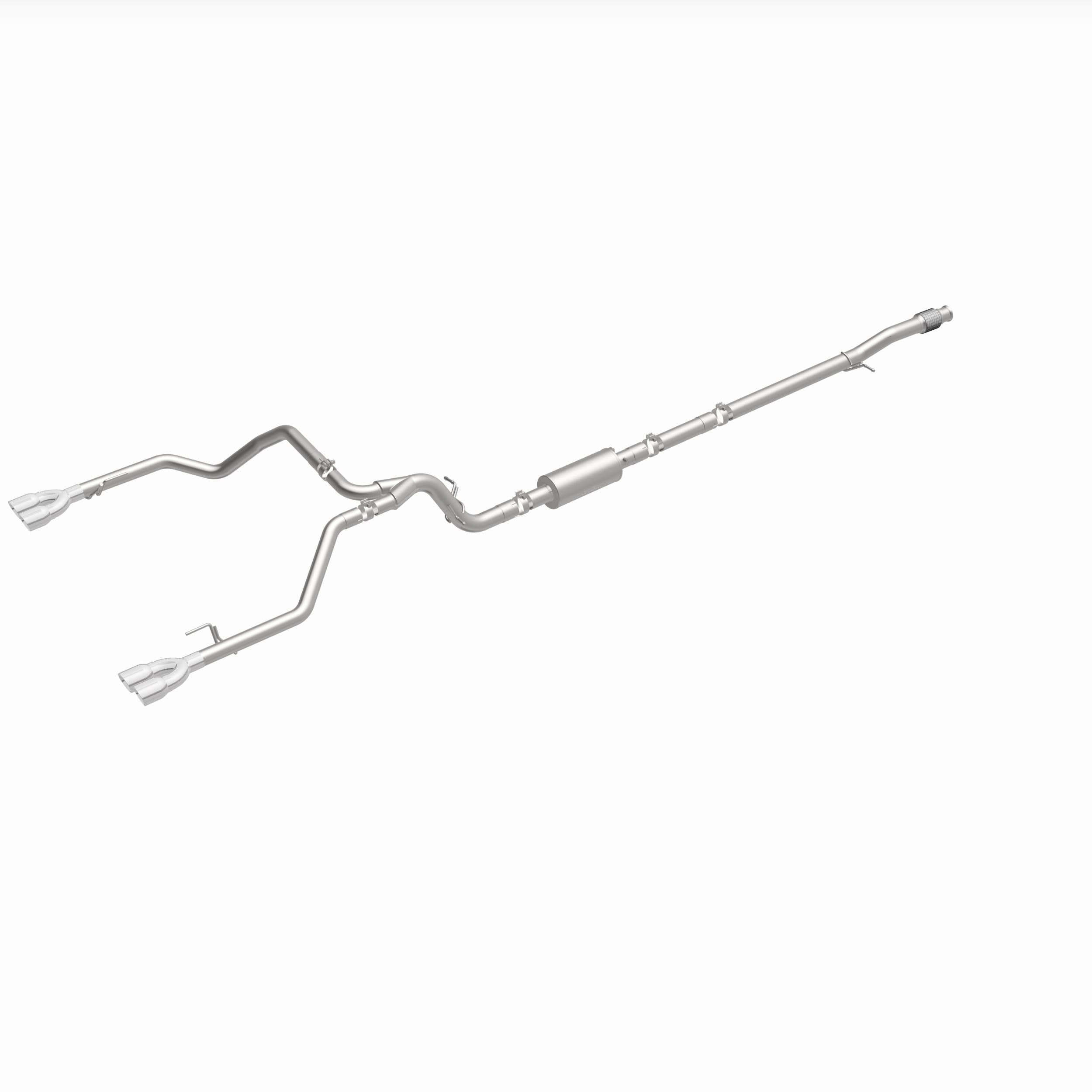 MagnaFlow Exhaust Products 19477 - Street Series Polished Cat-Back System 4