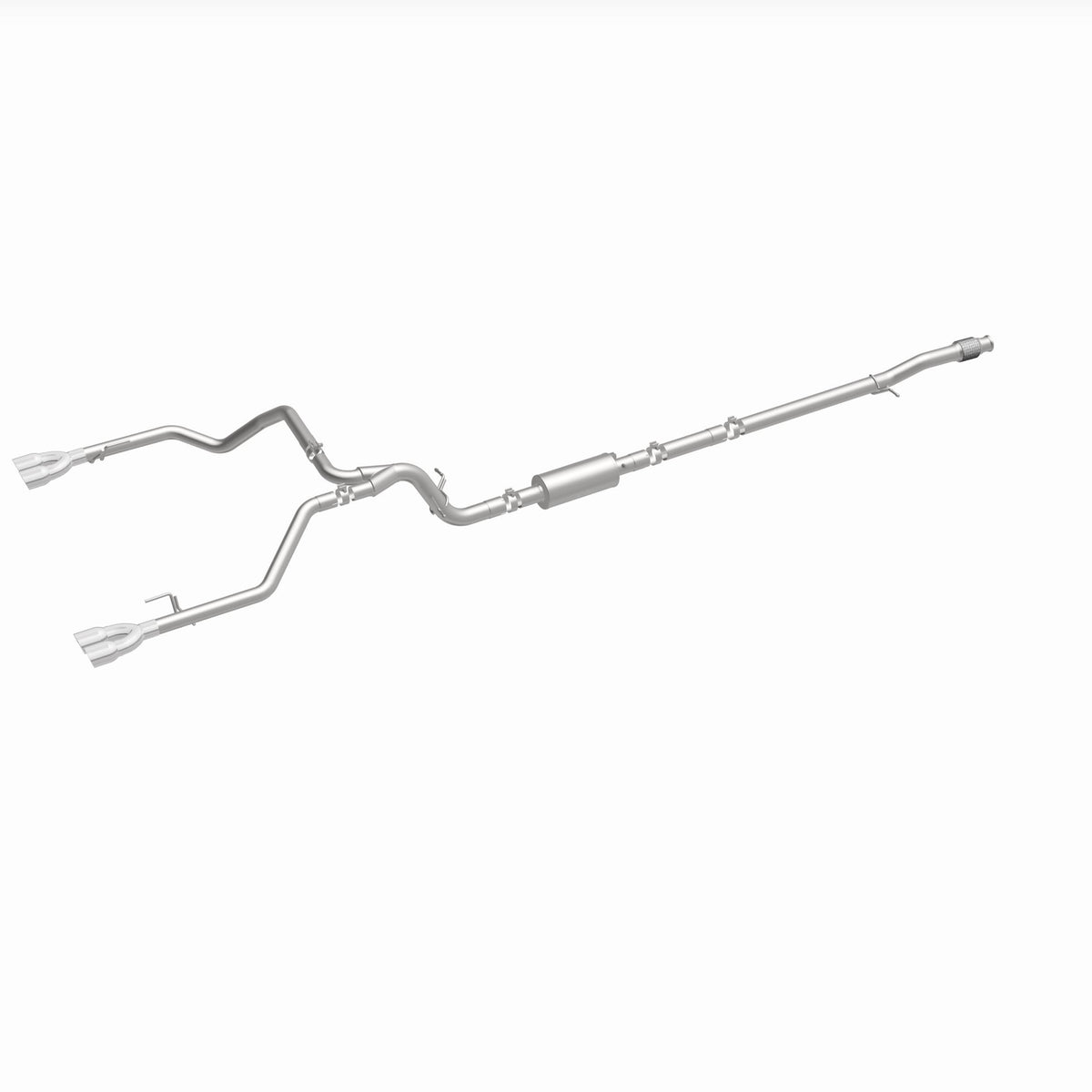 MagnaFlow Exhaust Products 19477 - Street Series Polished Cat-Back System 5