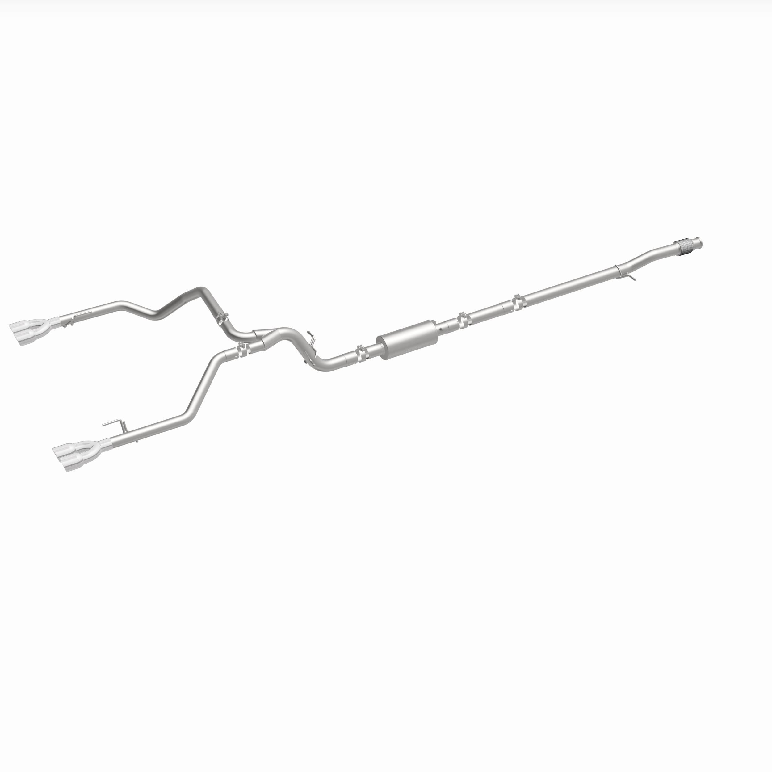 MagnaFlow Exhaust Products 19477 - Street Series Polished Cat-Back System 5
