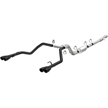 MagnaFlow Exhaust Products 19478 - Street Series Black Coated Cat-Back System