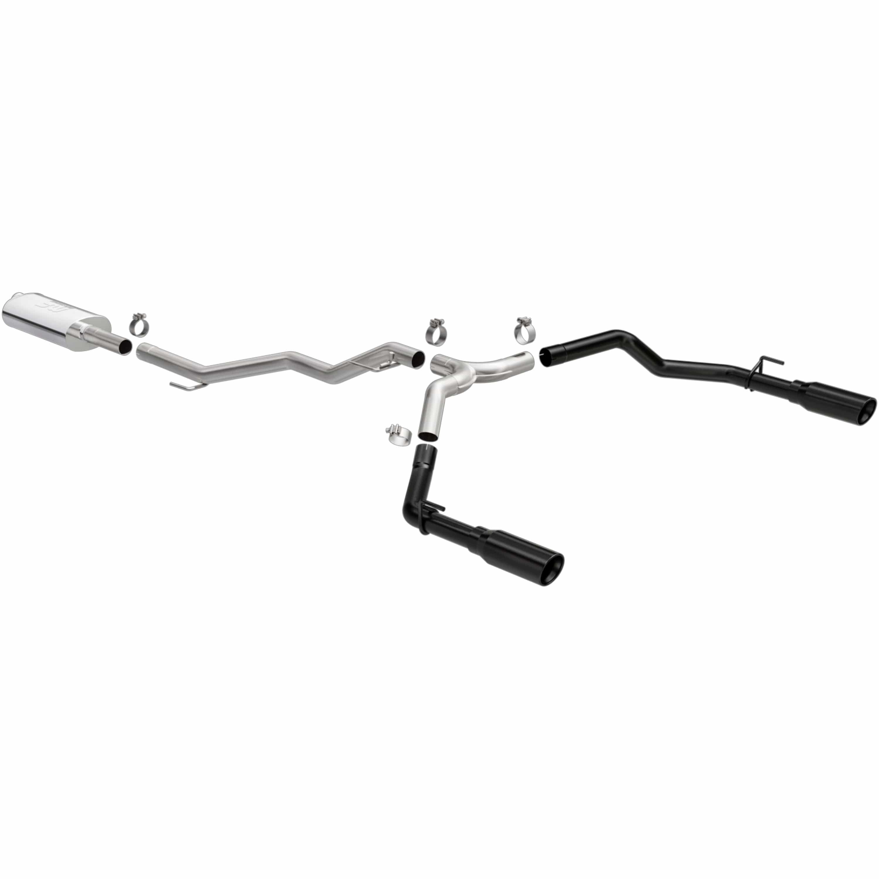 MagnaFlow Exhaust Products Exhaust MagnaFlow Exhaust Products 19487 - Street Series Black Coated Cat-Back System