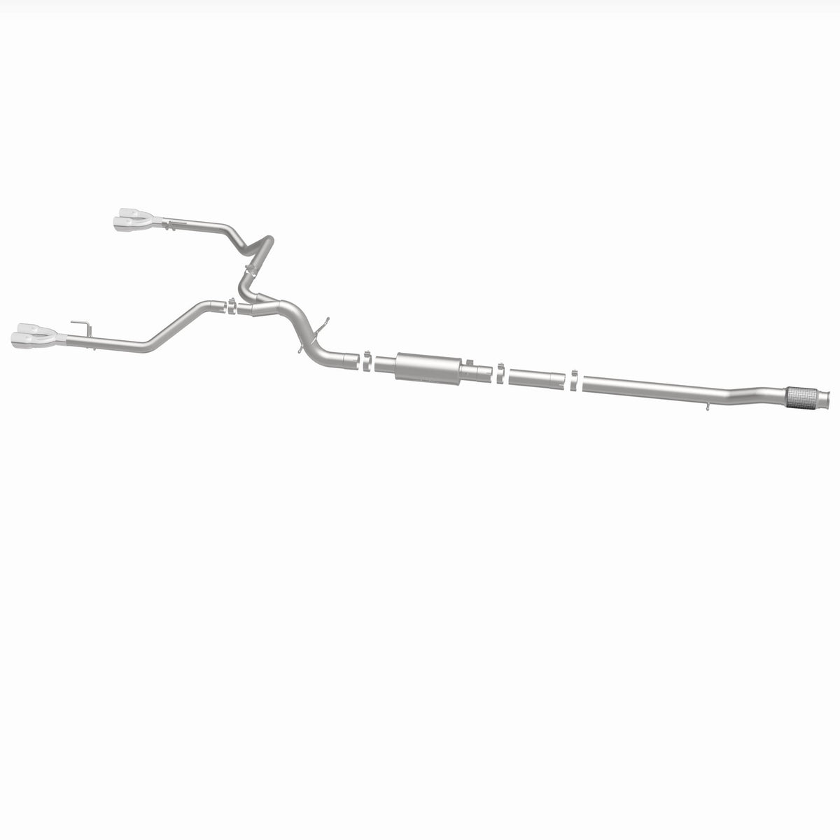 MagnaFlow Exhaust Products 19489 - Street Series Polished Cat-Back System 2