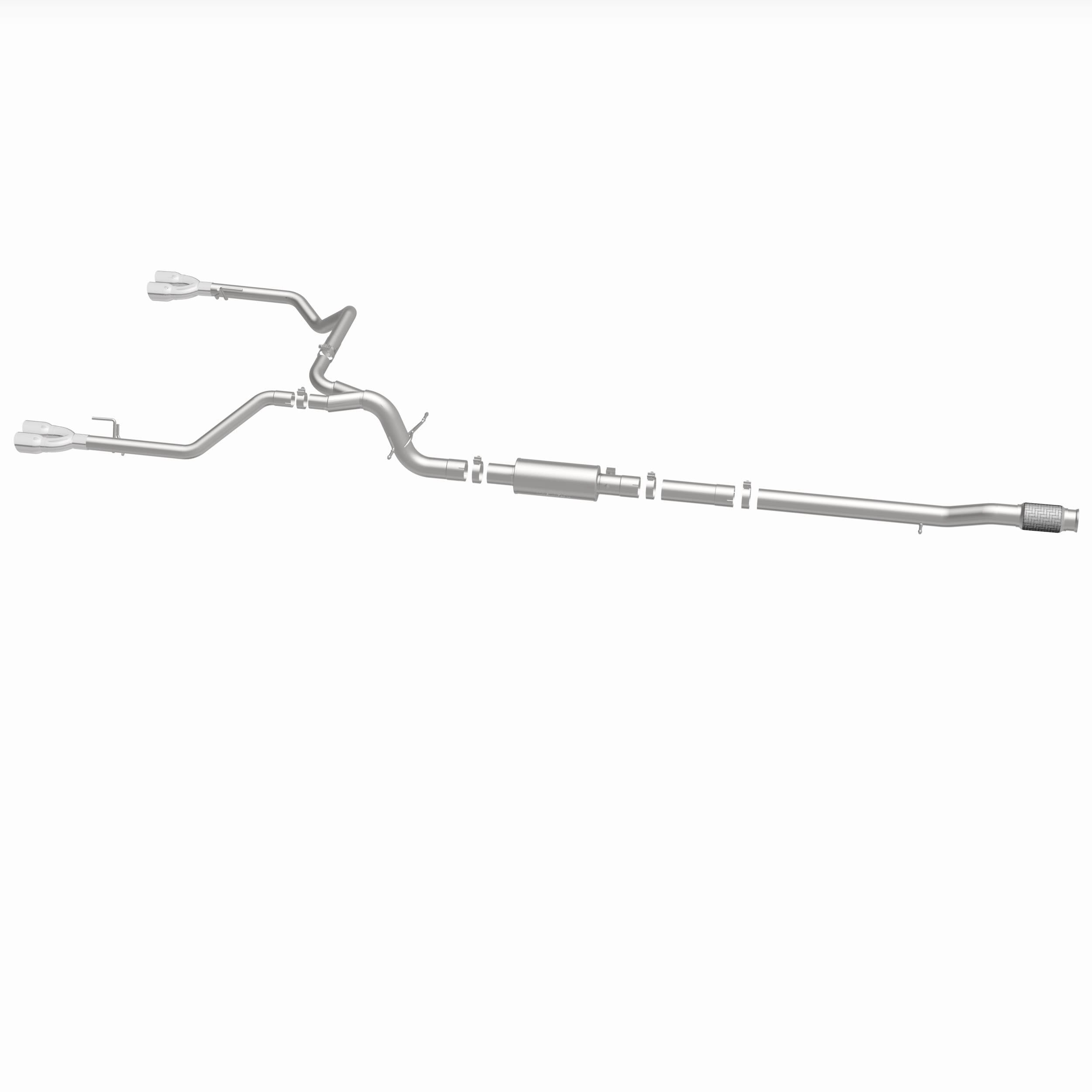 MagnaFlow Exhaust Products 19489 - Street Series Polished Cat-Back System 2