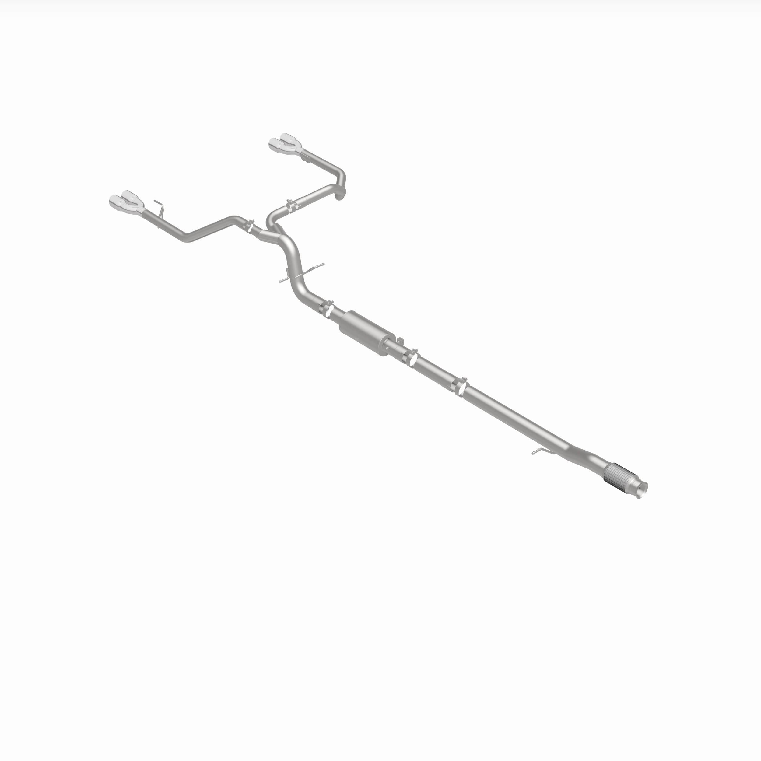 MagnaFlow Exhaust Products 19489 - Street Series Polished Cat-Back System 4
