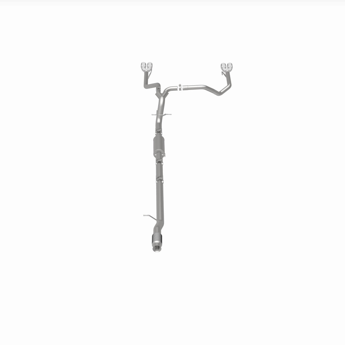 MagnaFlow Exhaust Products 19489 - Street Series Polished Cat-Back System