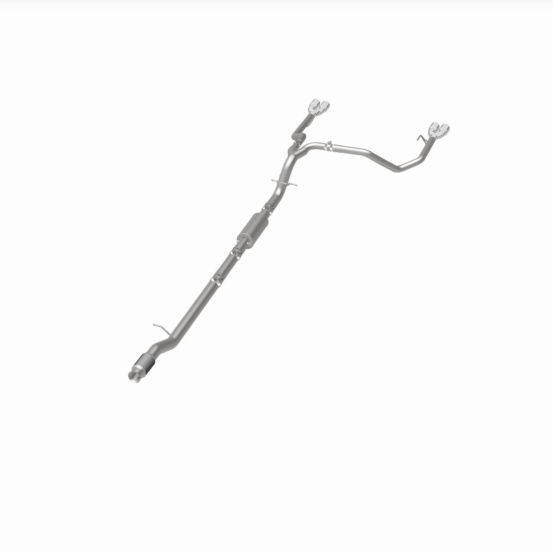 MagnaFlow Exhaust Products 19489 - Street Series Polished Cat-Back System