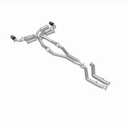 MagnaFlow Exhaust Products 19495 - xMOD Series Carbon Fiber Tips Cat-Back System 1
