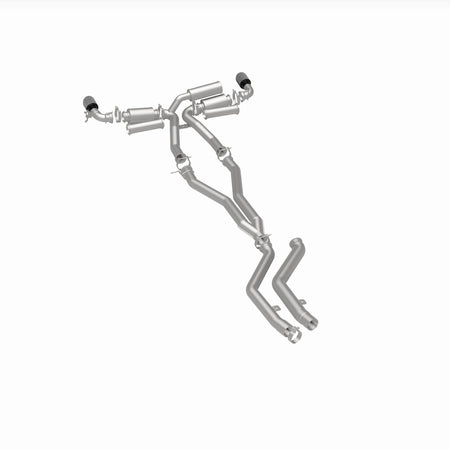 MagnaFlow Exhaust Products 19495 - xMOD Series Carbon Fiber Tips Cat-Back System 2