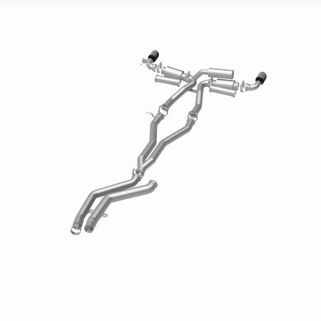 MagnaFlow Exhaust Products 19495 - xMOD Series Carbon Fiber Tips Cat-Back System 4