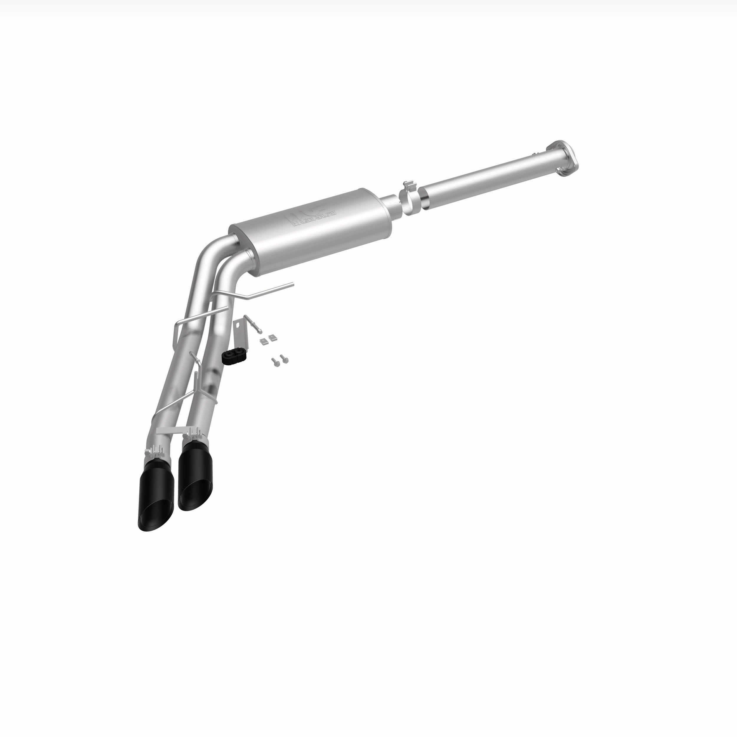 MagnaFlow Exhaust Products 19497 - Street Series Black Coated Cat-Back System 4