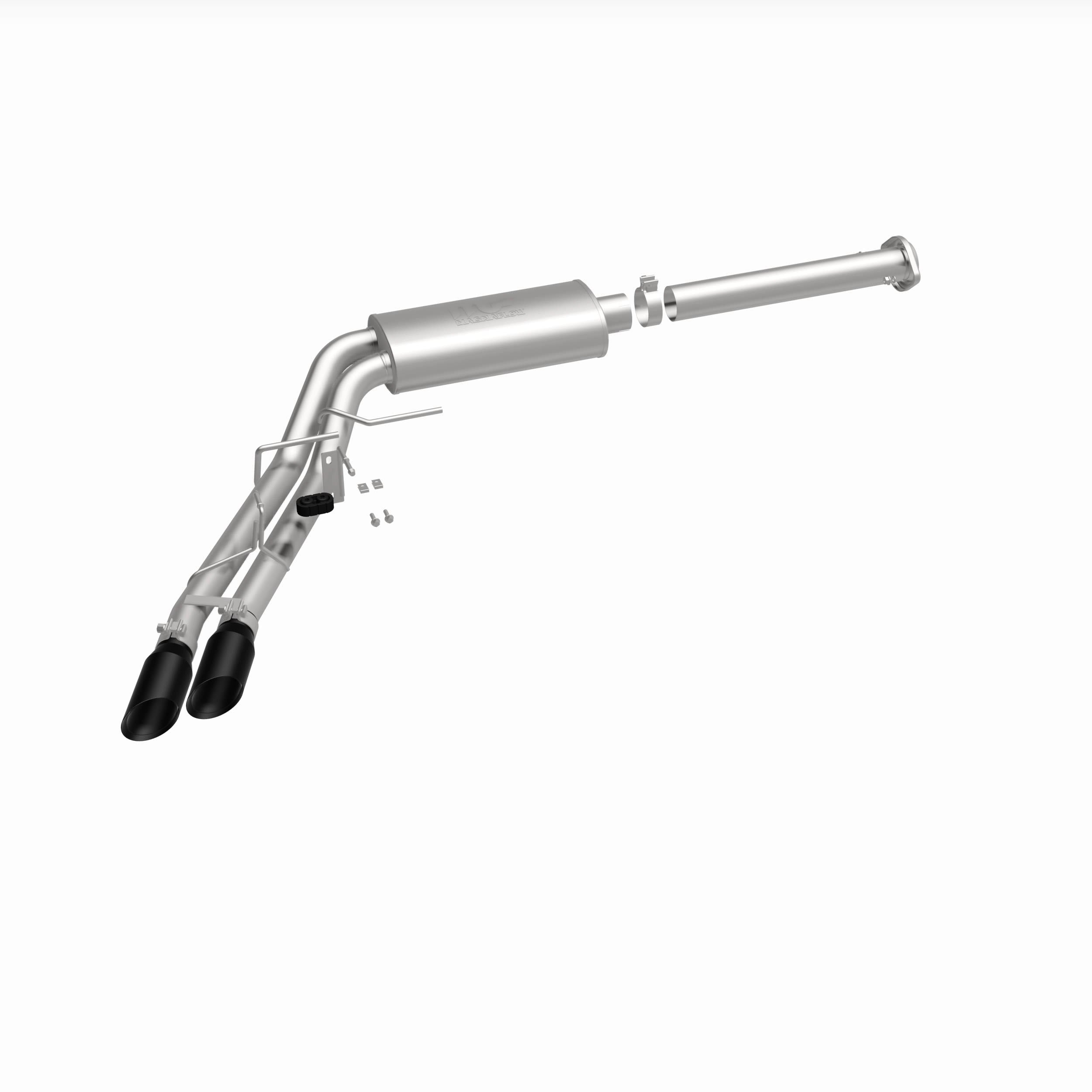 MagnaFlow Exhaust Products 19497 - Street Series Black Coated Cat-Back System 5