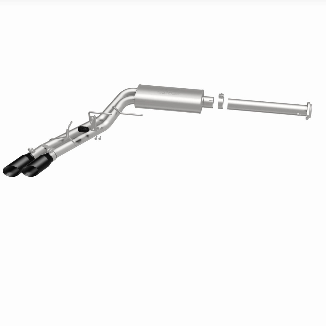 MagnaFlow Exhaust Products 19497 - Street Series Black Coated Cat-Back System