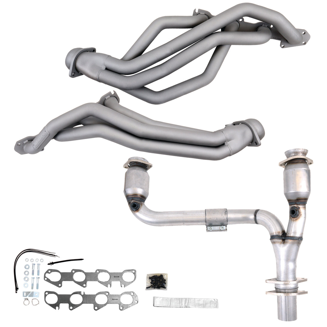 BBK Performance Parts 19502 - 09-24 RAM 1500 HEMI 5.7 1-3/4 LONG TUBE HEADERS PLUS Y PIPE (TITANIUM CERAMIC) 1