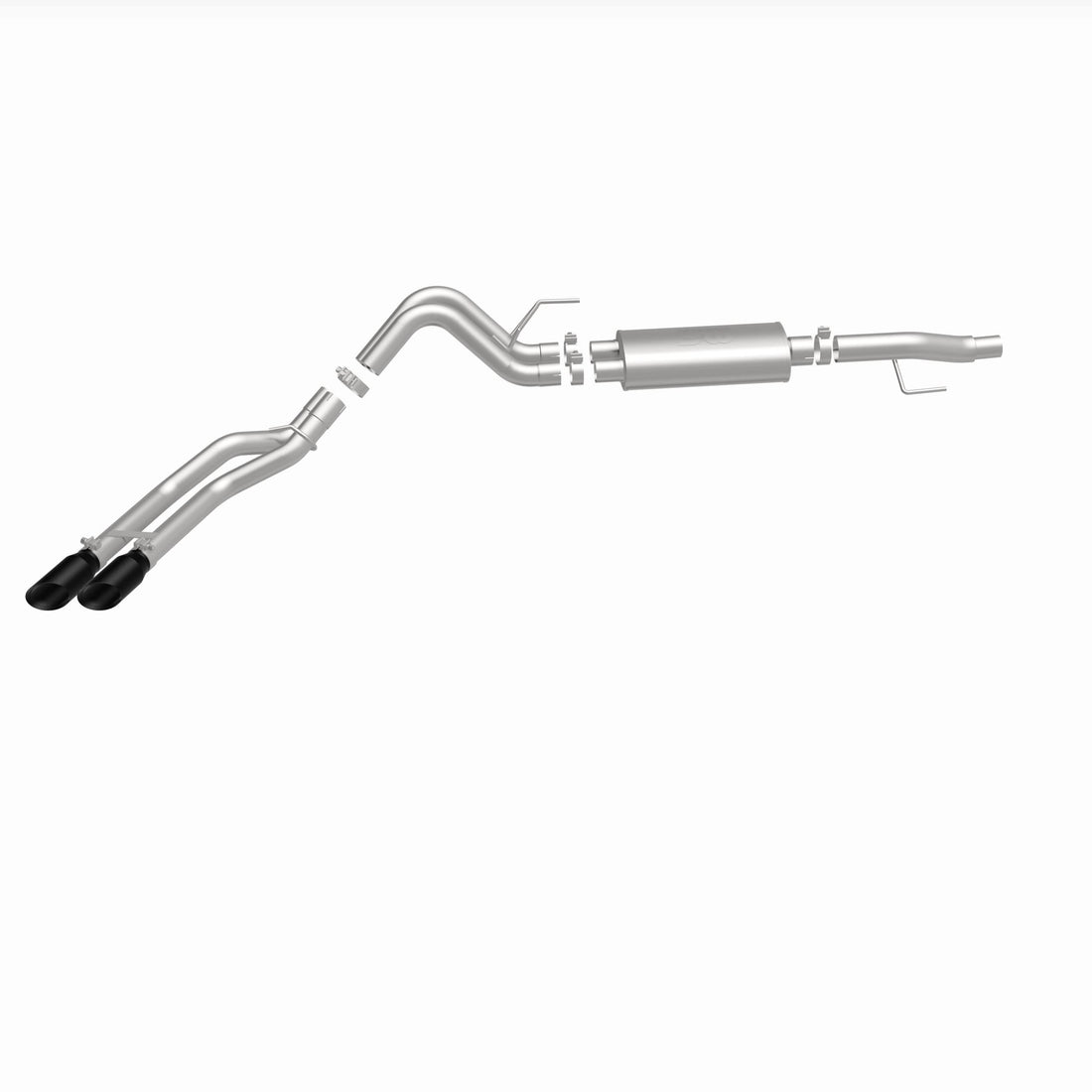 MagnaFlow Exhaust Products 19506 - Street Series Black Coated Cat-Back System