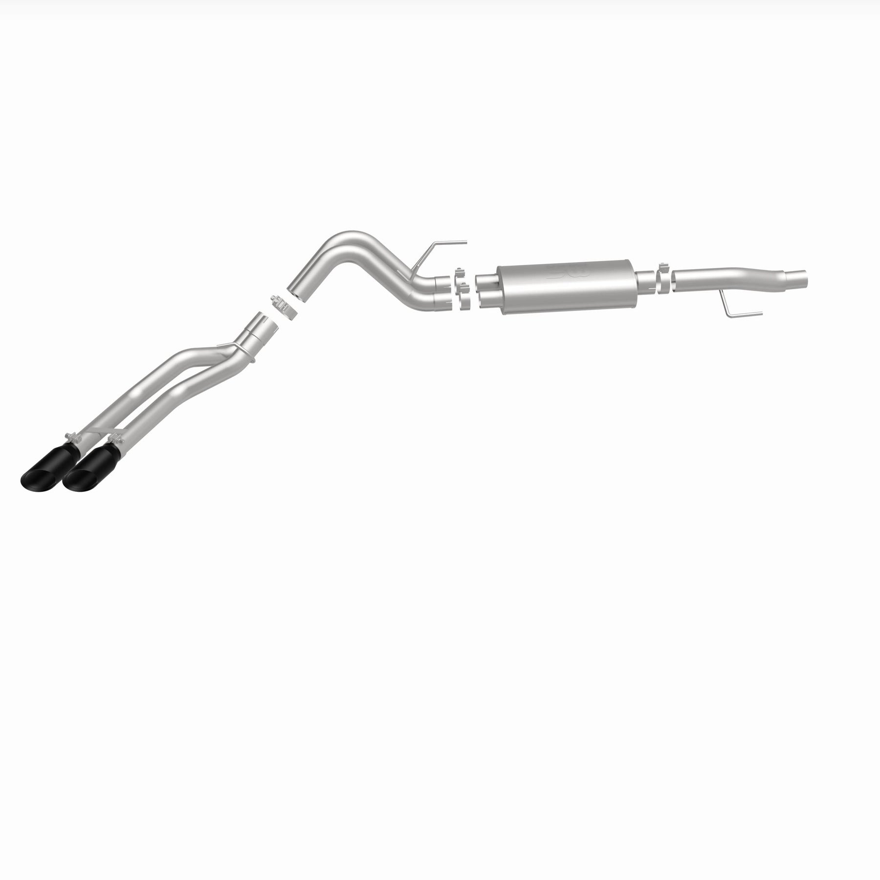 MagnaFlow Exhaust Products 19506 - Street Series Black Coated Cat-Back System