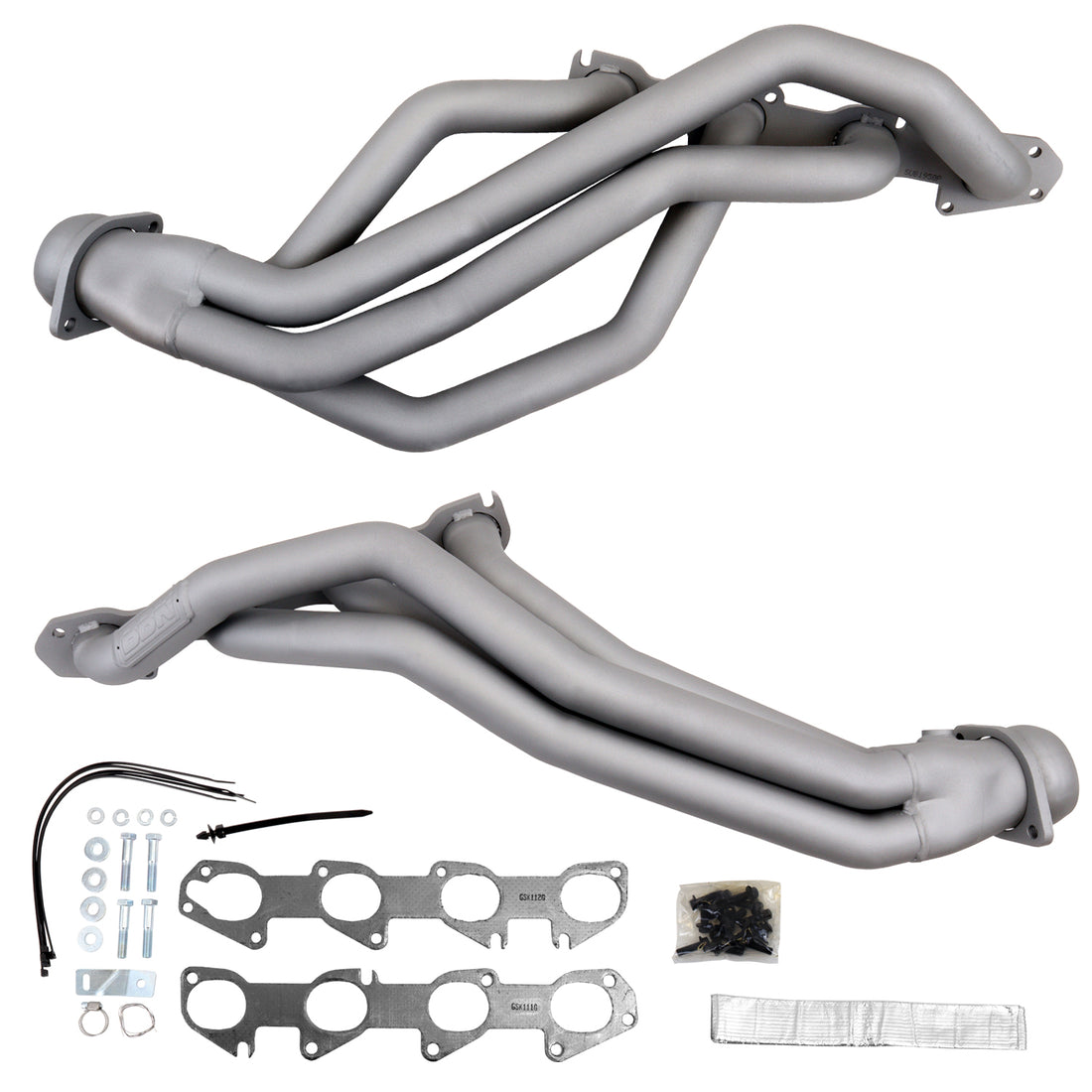 BBK Performance Parts 1950 - 2009-2024 RAM 1500 HEMI 5.7L 1-3/4 LONG TUBE HEADERS (TITANIUM CERAMIC) 1
