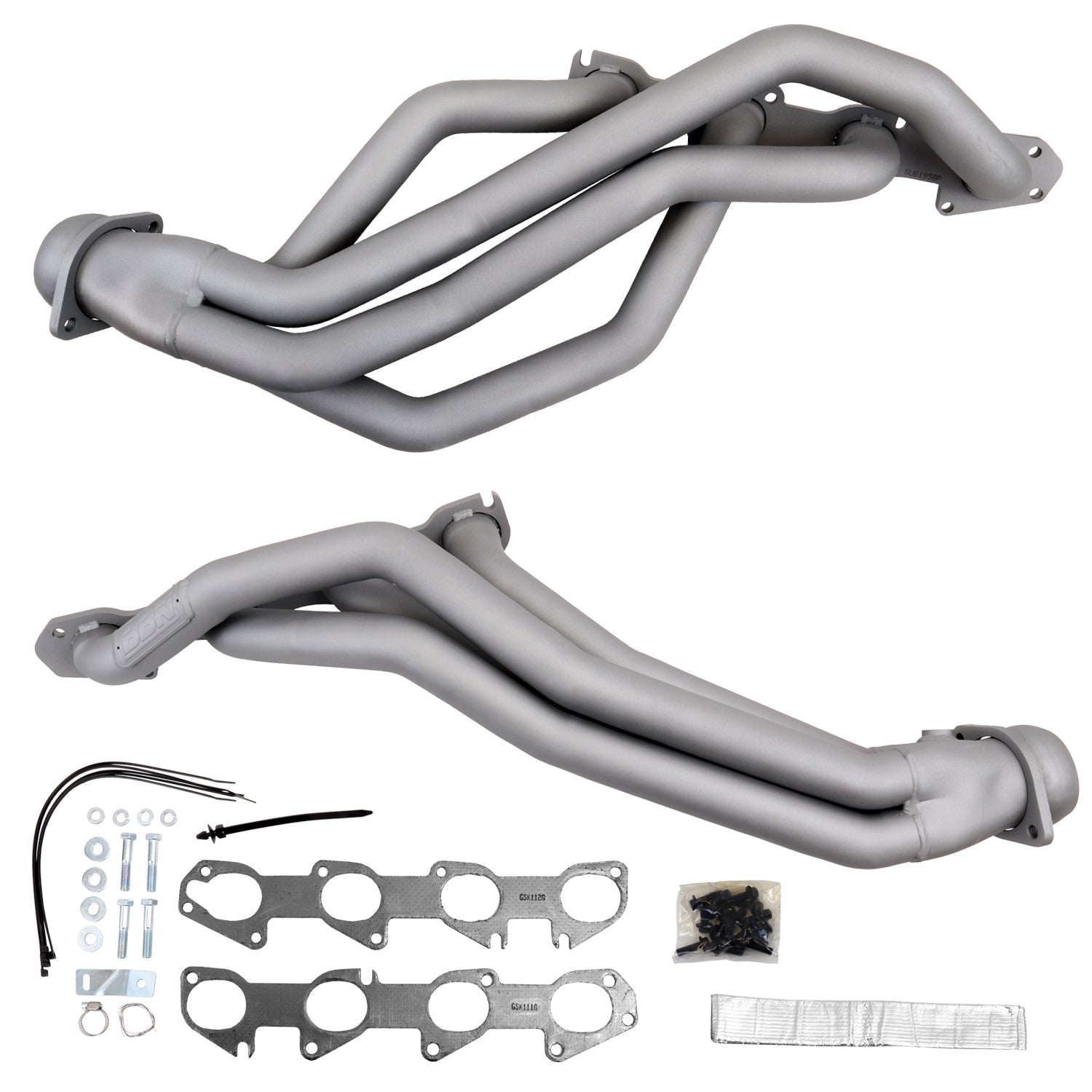 BBK Performance Parts 1950 - 2009-2024 RAM 1500 HEMI 5.7L 1-3/4 LONG TUBE HEADERS (TITANIUM CERAMIC) 1