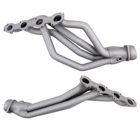 BBK Performance Parts 1950 - 2009-2024 RAM 1500 HEMI 5.7L 1-3/4 LONG TUBE HEADERS (TITANIUM CERAMIC) 3