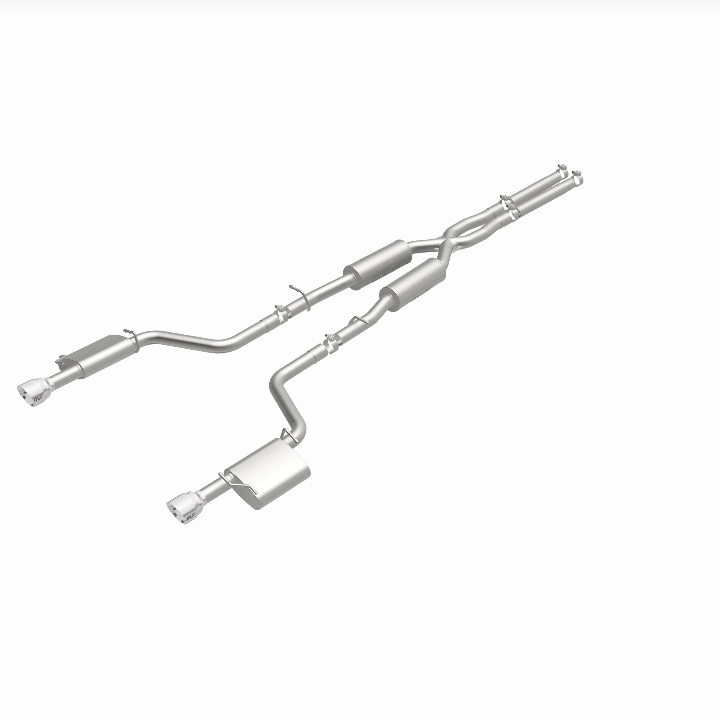 MagnaFlow Exhaust Products 19522 - Street Series Polished Cat-Back System 2