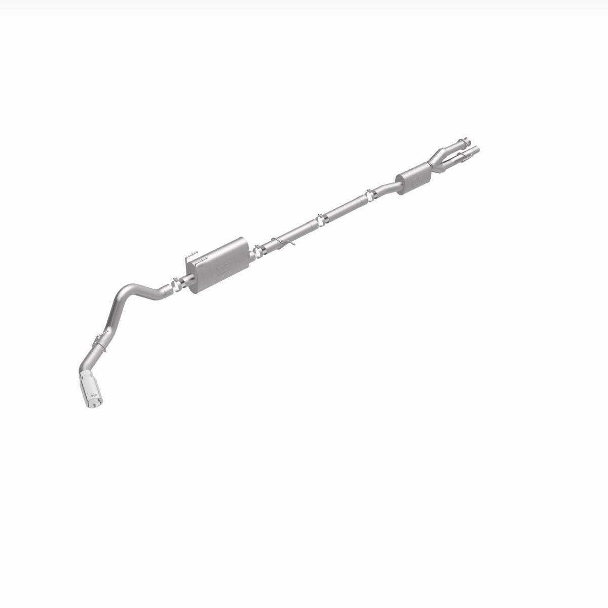 MagnaFlow Exhaust Products 19530 - Street Series Polished Cat-Back System 3