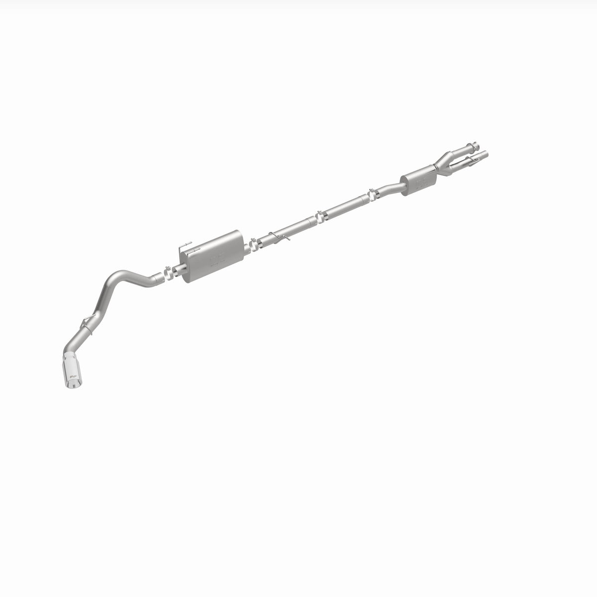 MagnaFlow Exhaust Products 19530 - Street Series Polished Cat-Back System 4