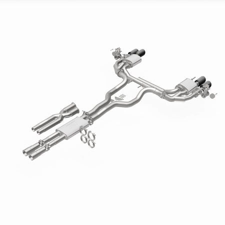 MagnaFlow Exhaust Products 19535 - xMOD Series Carbon Fiber Tips Cat-Back System 1