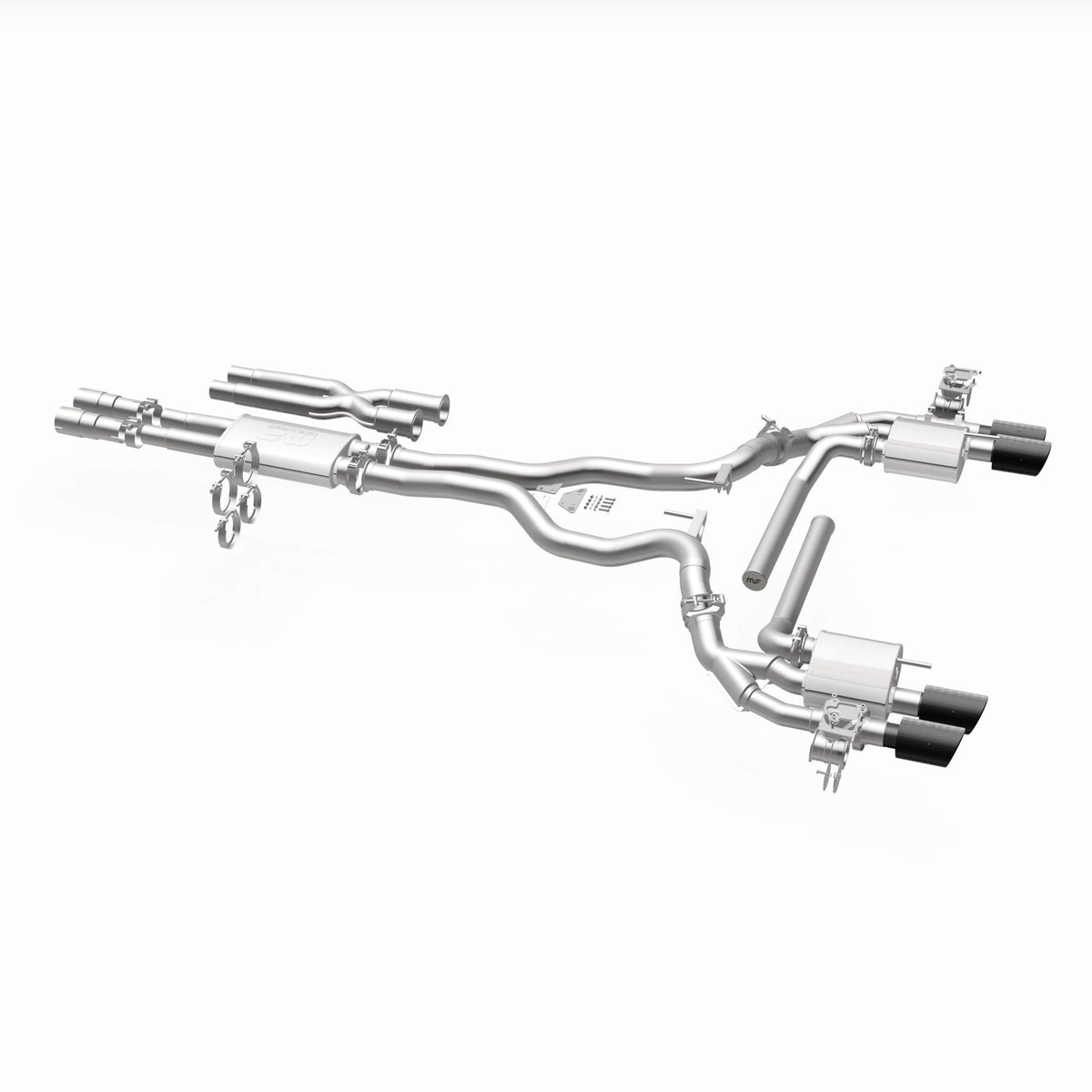 MagnaFlow Exhaust Products 19535 xMod cat-back exhaust system kit for 2018-2023 Ford Mustang, view 4