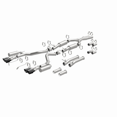 MagnaFlow Exhaust Products 19536 - xMOD Series Carbon Fiber Tips Cat-Back System 2